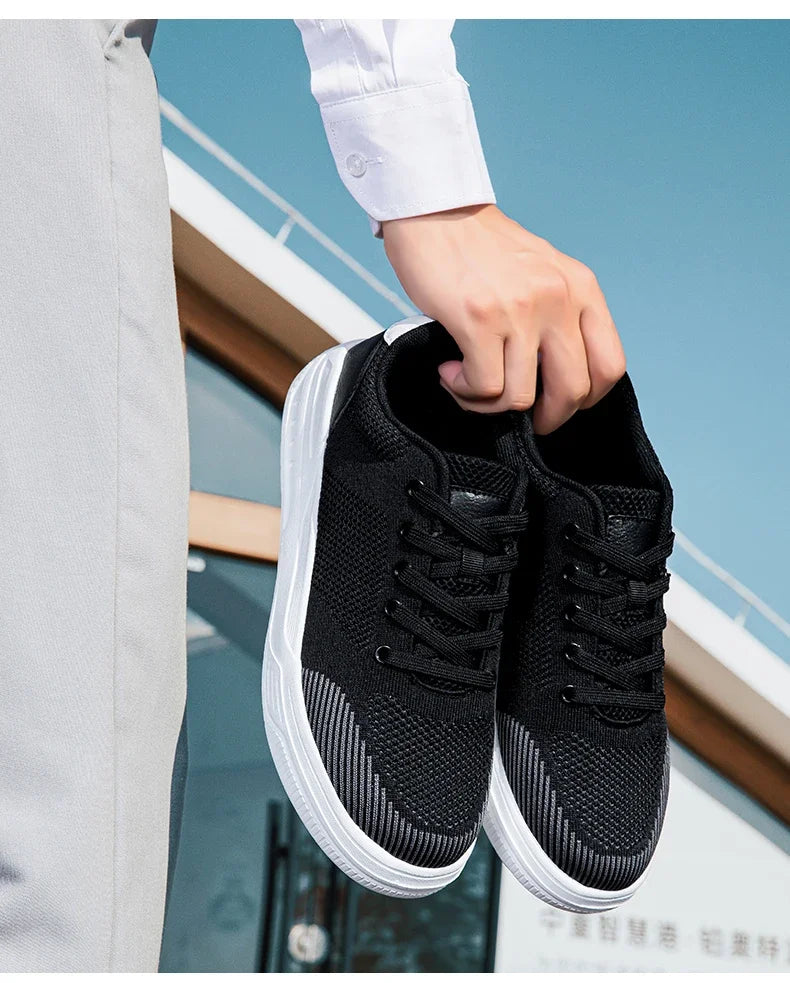 Men Shoes Sneakers for Men Fashion Comfort Lightweight Breathable Casual Shoes Outdoor Walking Skateboard Footwear Size 39-46