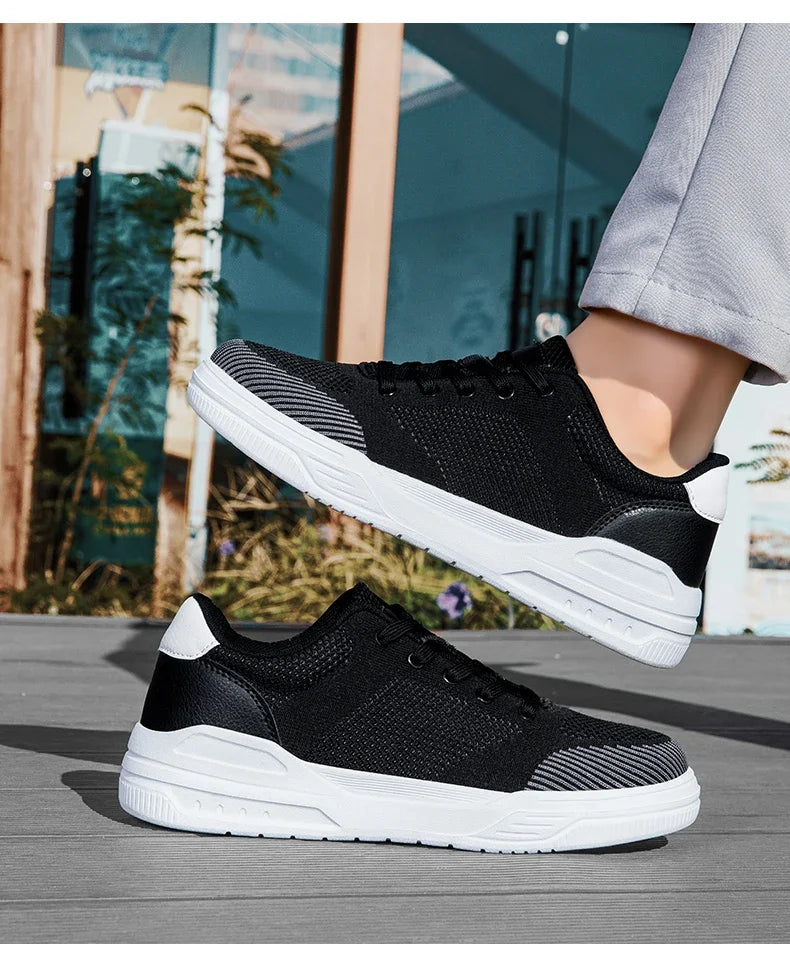 Men Shoes Sneakers for Men Fashion Comfort Lightweight Breathable Casual Shoes Outdoor Walking Skateboard Footwear Size 39-46