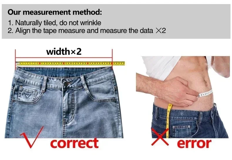 2026 New Men's Slim Jeans Elastic Straight Casual Denim Pants Korean Fashion Cotton Work Male Spring Autumn Trousers Black Gray