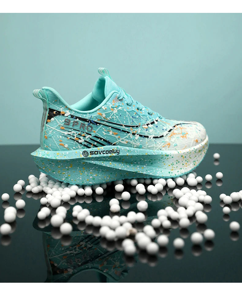 Men's Sneakers Trend Walking Speciality Carbon Board Marathon Sports Shoes Male Running Athletic Nonskid Sneakers﻿ For Women