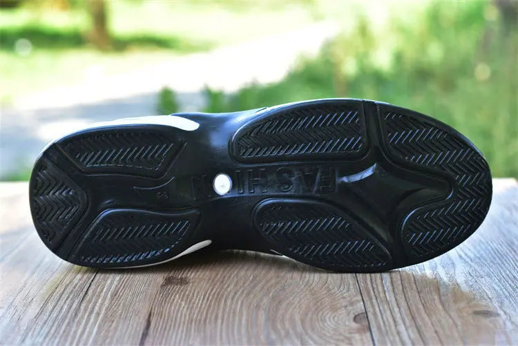 2026Men's Sneakers Versatile Air Cushion Running Shoes Men Platform Leather Vulcanized Shoes Breathable Men Casual Sport Shoes