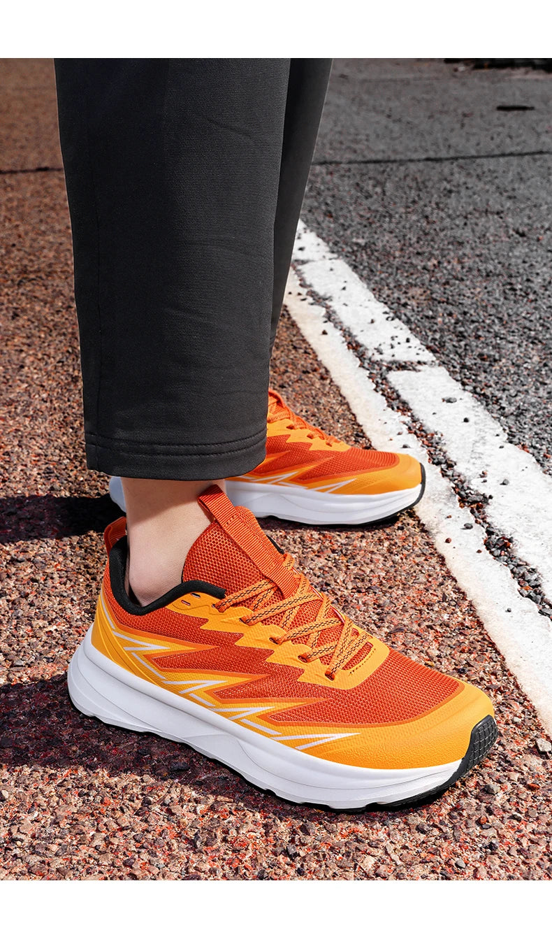 Men Summer Casual Running Shoes Are Fashionable Breathable Anti Slip Wear-Resistant Wide Toe And Oversized Men Shoes For Walking