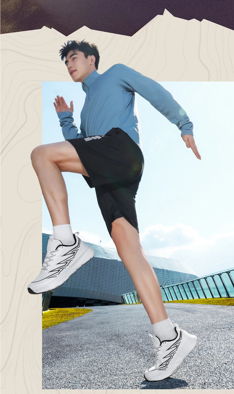 Men Summer Casual Running Shoes Are Fashionable Breathable Anti Slip Wear-Resistant Wide Toe And Oversized Men Shoes For Walking