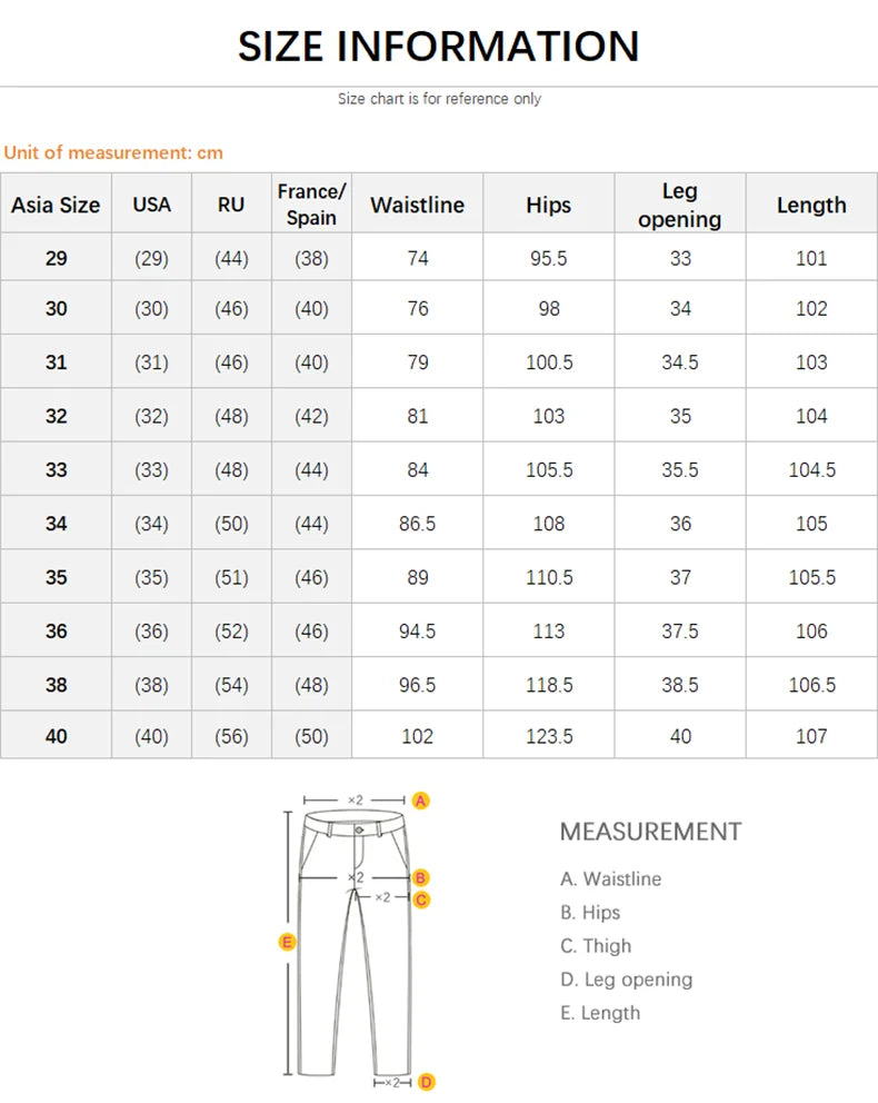 2024 Spring Autumn New Business Straight Jeans Men Embroidery Casual Versatile Fashion Mens Clothing Denim Trousers Male Clothes