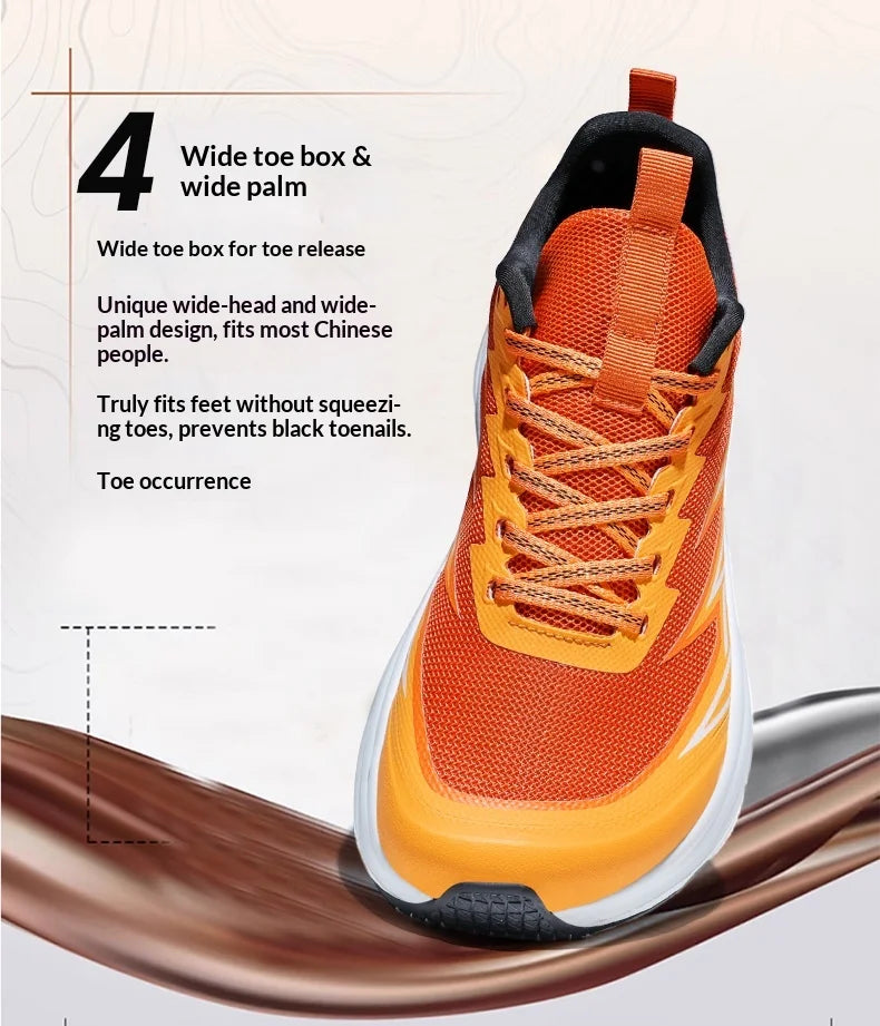 Men Summer Casual Running Shoes Are Fashionable Breathable Anti Slip Wear-Resistant Wide Toe And Oversized Men Shoes For Walking
