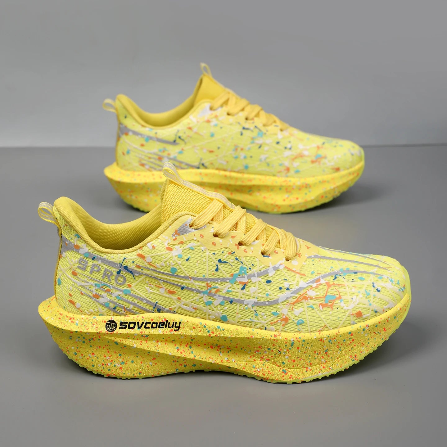 Men's Sneakers Trend Walking Speciality Carbon Board Marathon Sports Shoes Male Running Athletic Nonskid Sneakers﻿ For Women