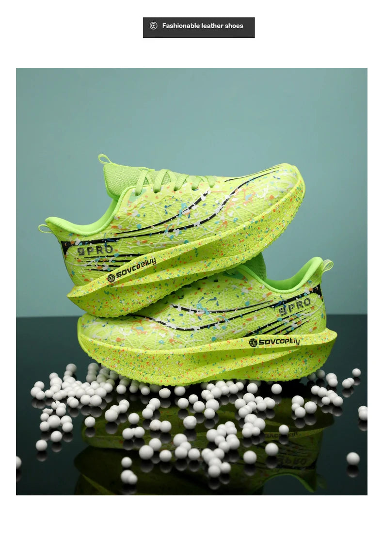 Men's Sneakers Trend Walking Speciality Carbon Board Marathon Sports Shoes Male Running Athletic Nonskid Sneakers﻿ For Women