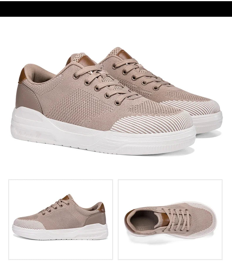 Men Shoes Sneakers for Men Fashion Comfort Lightweight Breathable Casual Shoes Outdoor Walking Skateboard Footwear Size 39-46