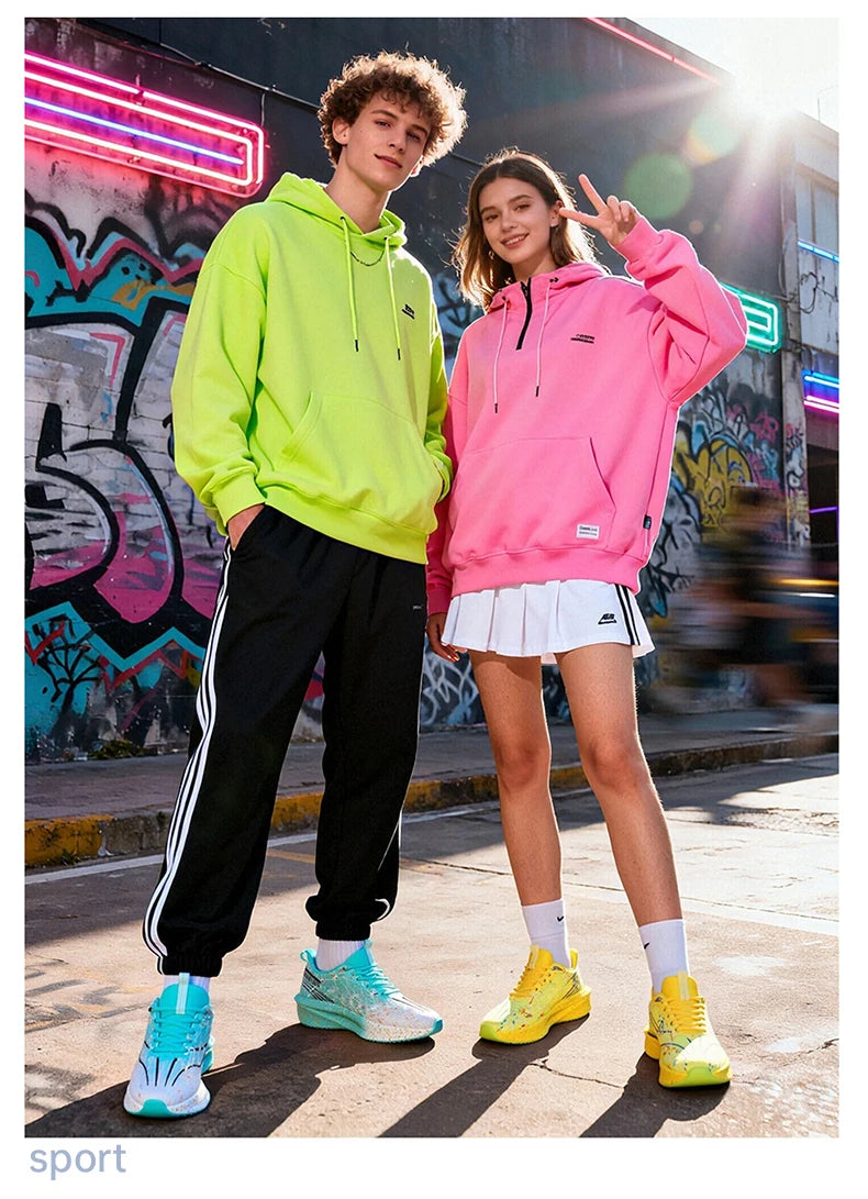 Men's Sneakers Trend Walking Speciality Carbon Board Marathon Sports Shoes Male Running Athletic Nonskid Sneakers﻿ For Women
