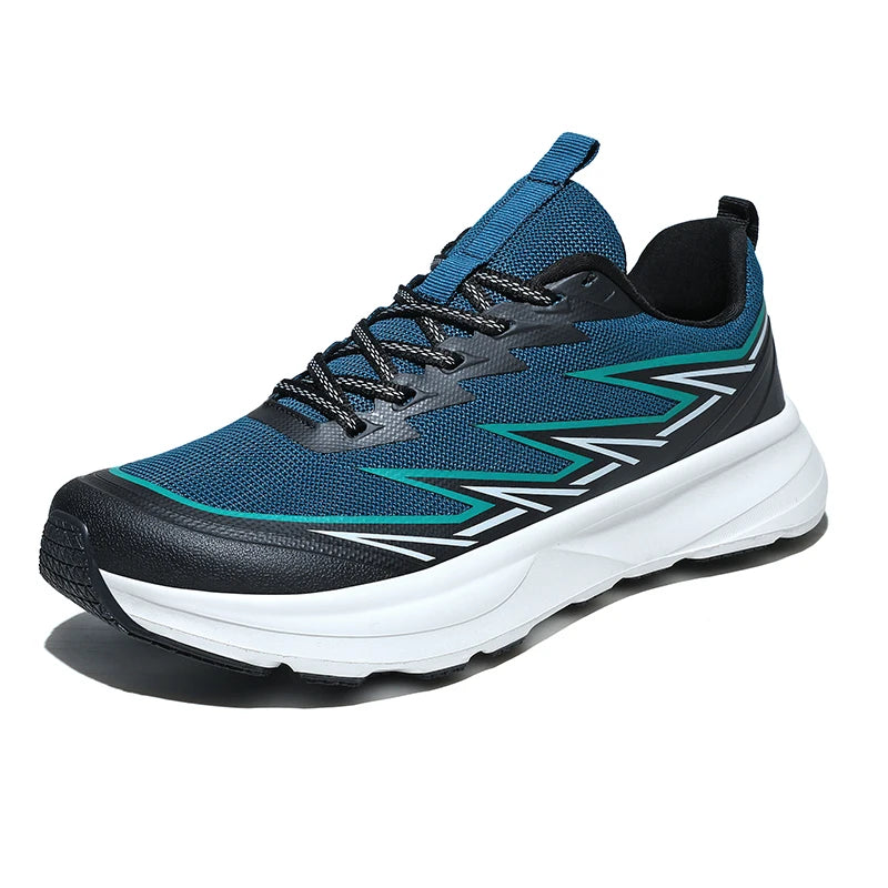 Men Summer Casual Running Shoes Are Fashionable Breathable Anti Slip Wear-Resistant Wide Toe And Oversized Men Shoes For Walking