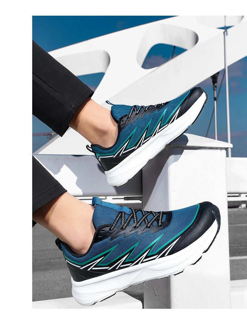 Men Summer Casual Running Shoes Are Fashionable Breathable Anti Slip Wear-Resistant Wide Toe And Oversized Men Shoes For Walking