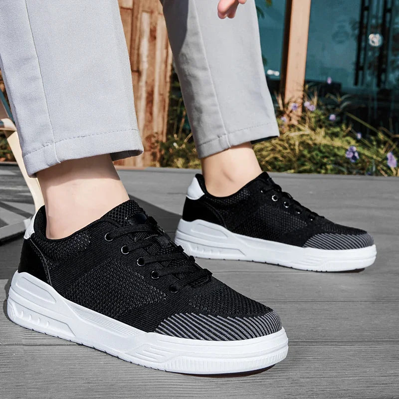 Men Shoes Sneakers for Men Fashion Comfort Lightweight Breathable Casual Shoes Outdoor Walking Skateboard Footwear Size 39-46